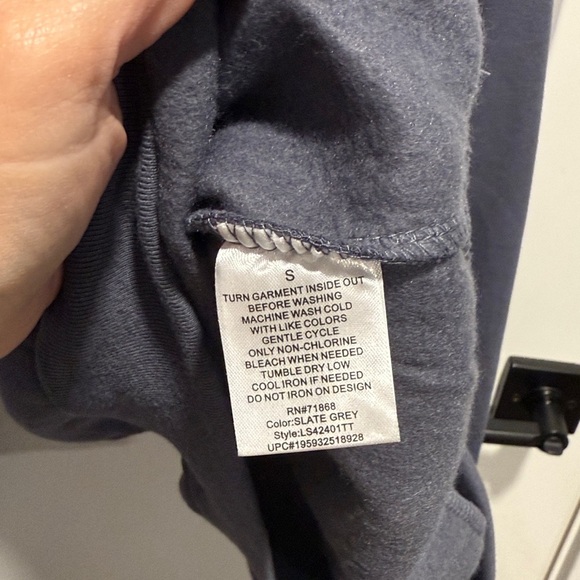 Disney Mickey Mouse Slate Gray Crewneck Sweater EUC - Picture 6 of 9